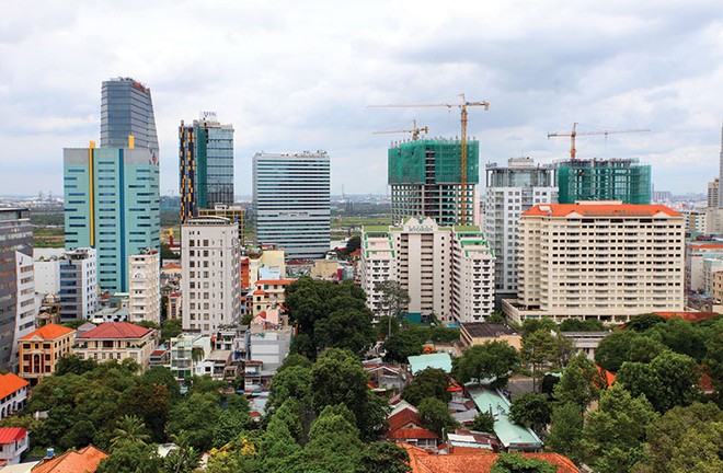 Định hướng quy hoạch bất động sản TP. HCM hiện nay còn khập khiễng.
ảnh: Lê Toàn