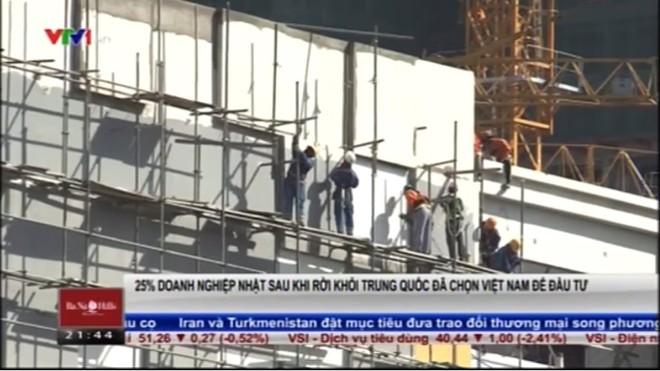 25% doanh nghiệp Nhật Bản chọn Việt Nam sau khi rời Trung Quốc