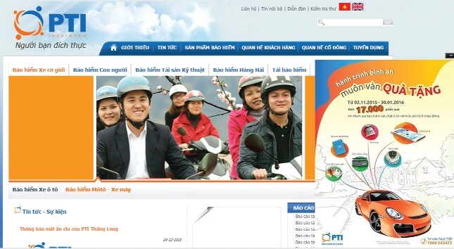  Website của PTI đã đạt 1,6 triệu lượt truy cập
