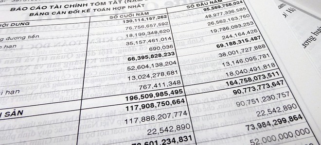 Trên TTCK Việt Nam từng diễn ra nhiều vụ việc bị cho là xào xáo số liệu 
