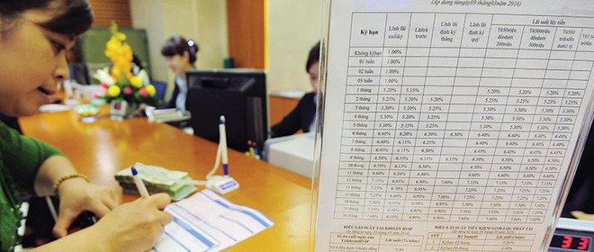 Diễn biến lãi suất tiền đồng bắt đầu có chiều hướng tăng lên
