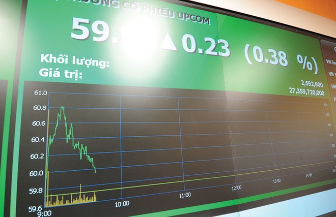 Thanh khoản trên UPCoM trong tháng 3 cao gấp 3 lần tháng 2
