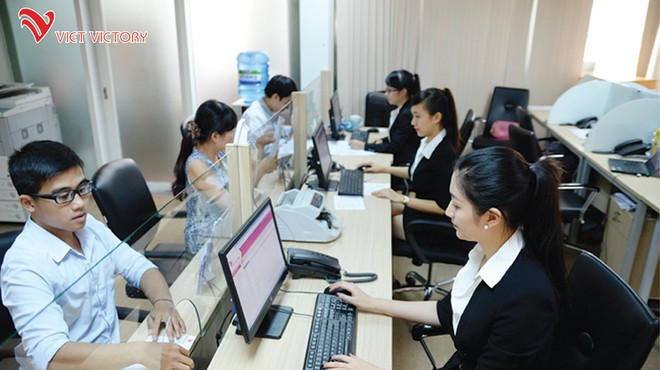 Thực hành giao dịch viên tại Viet Victory
