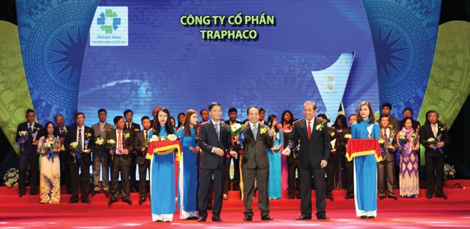 Đây là năm thứ ba liên tiếp Traphaco được lựa chọn là Thương hiệu Quốc gia (Vietnam Value)