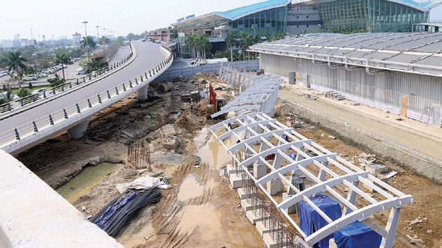 Nhà ga hành khách quốc tế Đà Nẵng sắp “về đích”