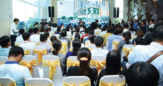 Thị trường bất động sản TP.HCM thiếu nguồn cung nên mỗi dự án ra hàng đều nhận 
được sự quan tâm lớn của người mua