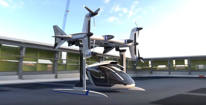 Taxi bay tốc độ hơn 400 km/h