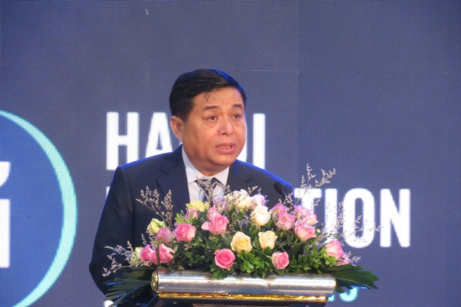 Bộ trưởng Bộ Kế hoạch và Đầu tư Nguyễn Chí Dũng (Ảnh: K.T)