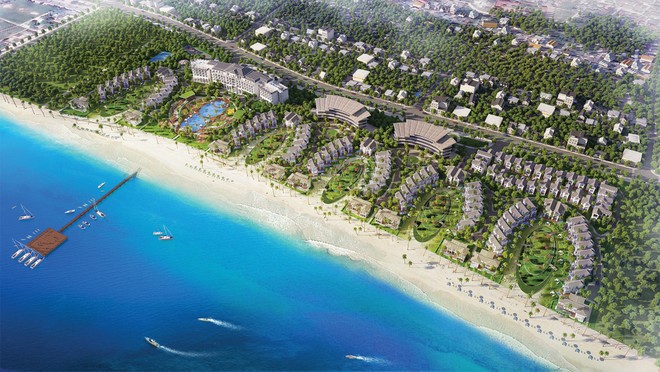 Phối cảnh dự án nghỉ dưỡng GOLDEN CITY RESORT Cửa Lò