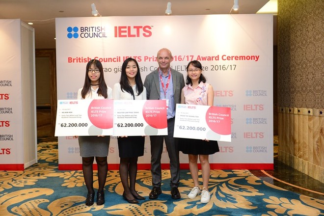 Tìm chủ nhân cho Giải thưởng British Council IELTS 2017 - 2018 