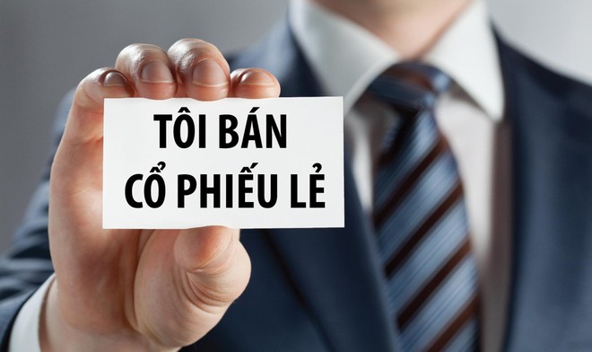 Nhiều nhà đầu tư có cổ phiếu lẻ muốn bán. Ảnh: Shutterstock.