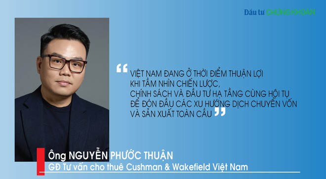 “Bất động sản công nghiệp Việt Nam đang được hỗ trợ tốt từ ba động lực cốt lõi”