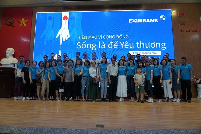  Eximbank tổ chức ngày hội hiến máu vì cộng đồng năm 2019