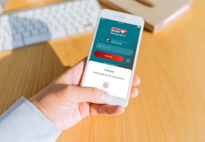  Kienlongbank Mobile Banking đã tích hợp thêm tính năng tiện ích và bảo mật cao