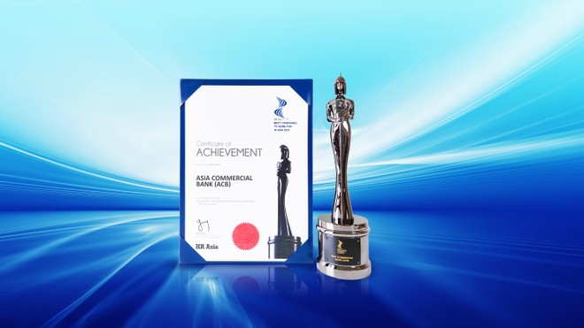 ACB được vinh danh "nơi làm việc tốt nhất Châu Á 2021"
