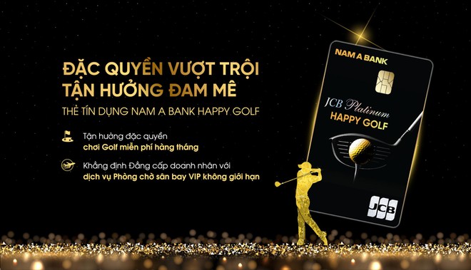 Nam A Bank ra mắt thẻ tín dụng dành riêng cho Golfer