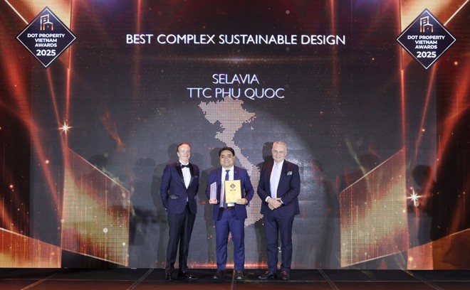 Selavia Phú Quốc khẳng định vị thế với giải thưởng danh giá tại Dot Property Award 2025