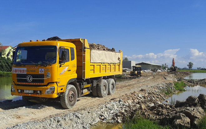 LCG thi công cao tốc Bắc Nam đoạn Diễn Châu - Bãi Vọt