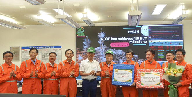 PV GAS NCSP đạt cột mốc vận chuyển an toàn 110 tỷ m3 khí