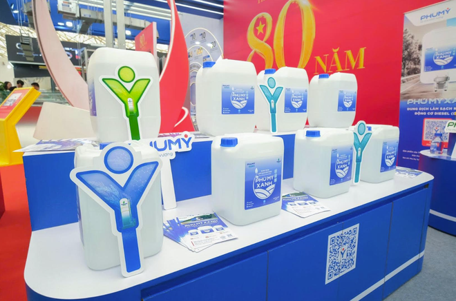 PVFCCo (DPM) sản xuất sản phẩm mới DEF - Phú Mỹ Xanh, xử lý khí thải cho động cơ diesel an toàn, hiệu quả