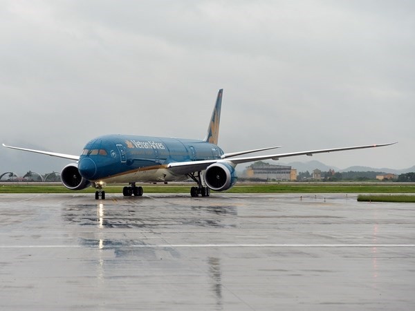 Máy bay Boeing 787-9 Dreamliner của Vietnam Airlines. (Ảnh: Vietnam Airlines cung cấp)