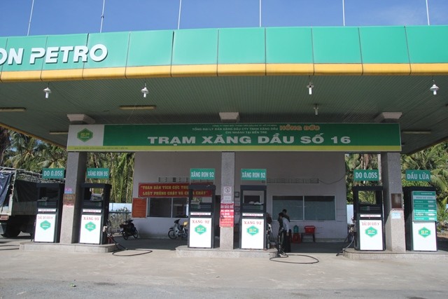 Địa điểm kinh doanh xăng dầu, nơi đoàn kiểm tra liên ngành phát hiện gian lận