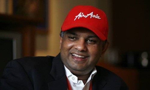 CEO AirAsia - Tony Fernandes có kế hoạch mở rộng lớn cho công ty. Ảnh: Reuters