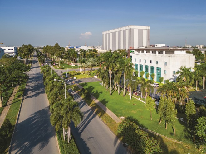 Ngày càng nhiều khu công nghiệp chọn “chuyển đổi xanh”.