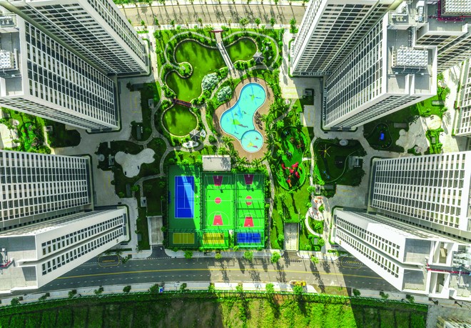 Hiện tại, nguồn cung căn hộ TP.HCM vẫn chủ yếu là phân khúc cao cấp. Ảnh: Lê Toàn.