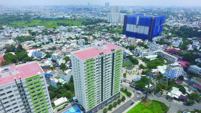 TP.HCM hiện có hàng trăm dự án nhà ở bị “tắc” do nguồn gốc đất. Ảnh: Lê Toàn.