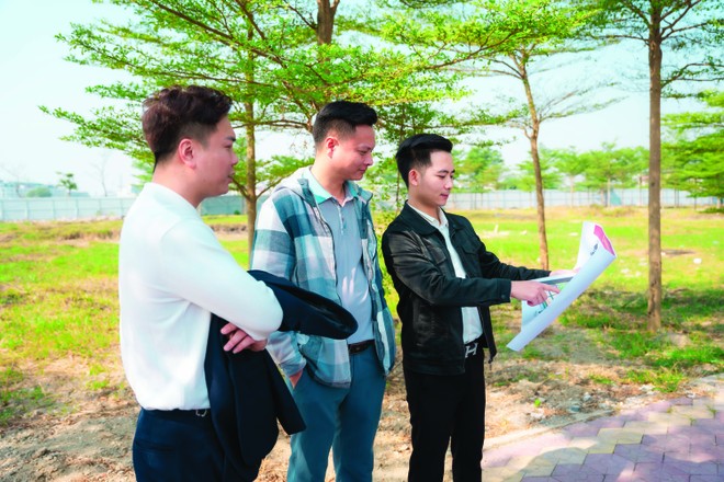 Đất nền dự án, nhà thấp tầng đang được quan tâm. Ảnh: Việt Dương.