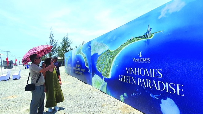 Siêu dự án lấn biển Cần Giờ đã chính thức khởi công. Ảnh: Lê Toàn.