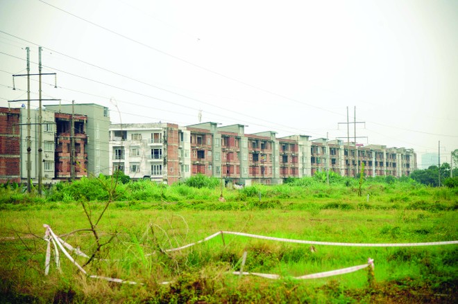 Hầu như địa phương nào cũng có dự án bất động sản bị vướng giá đất. Ảnh: Dũng Minh.