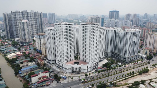 Giá căn hộ tại Thủ đô đã tăng rất cao. Ảnh: Dũng Minh.