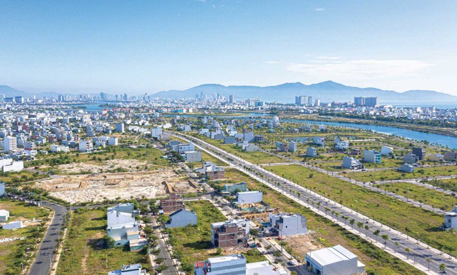 Giá đất nền Đà Nẵng đang tăng nhanh. Ảnh: Ngọc Tân.