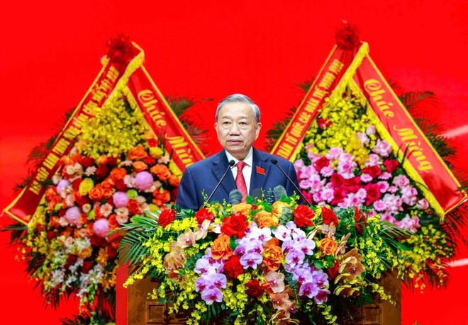 Tổng Bí thư Tô Lâm phát biểu chỉ đạo Đại hội đại biểu Đảng bộ Chính phủ lần thứ I, nhiệm kỳ 2025 - 2030.