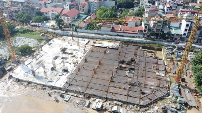 Nhiều dự án nhà ở xã hội đang được triển khai trên cả nước (Trong ảnh: Dự án nhà ở xã hội Thượng Thanh, Long Biên). Ảnh: Dũng Minh.