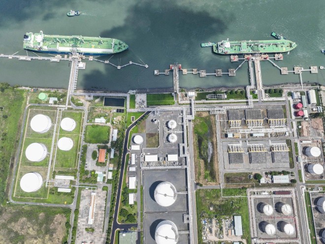 Kho cảng LNG Thị Vải của PV GAS.