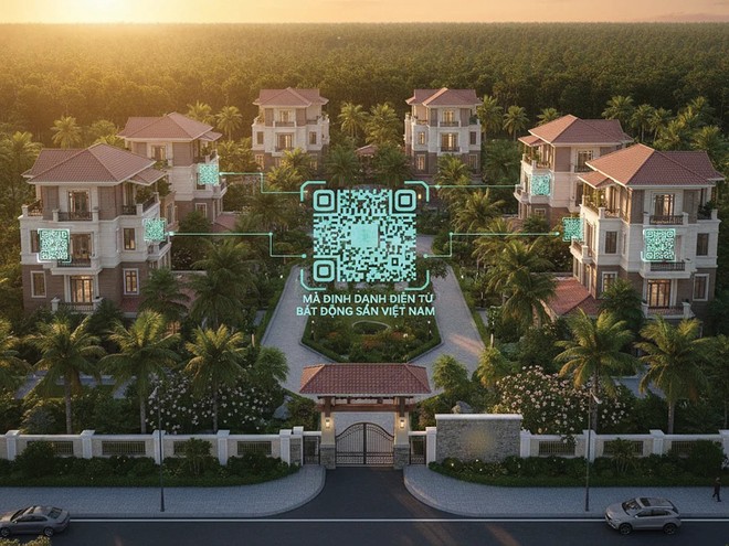 Từ ngày 1/3/2026, mọi loại hình bất động sản đều sẽ được gắn mã định danh điện tử.