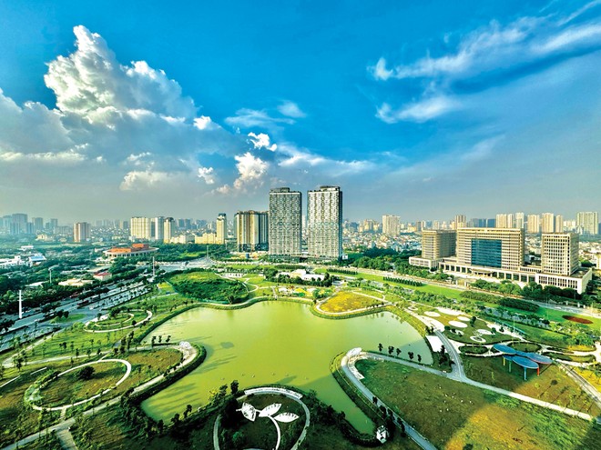 Phát triển bền vững đang trở thành con đường phải đi với nhiều nhà phát triển bất động sản nhà ở. ảnh: Dũng Minh.