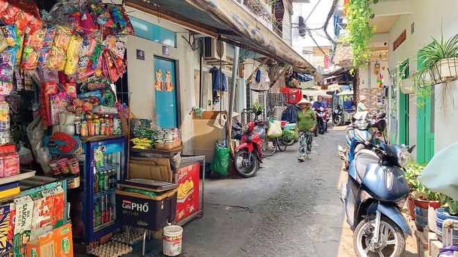 Khu Mả Lạng từ lâu được biết đến là một trong những khu dân cư lâu đời tại TP.HCM. Ảnh: Trọng Tín.