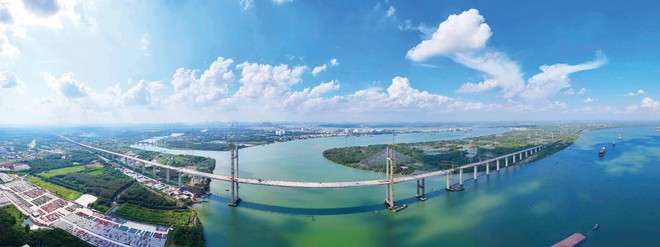 Toàn tuyến cao tốc Bến Lức - Long Thành được khép kín. Ảnh: Lê Toàn.