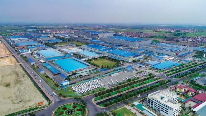 Lĩnh vực khu công nghiệp đang hút mạnh vốn FDI. Ảnh: Dũng Minh.