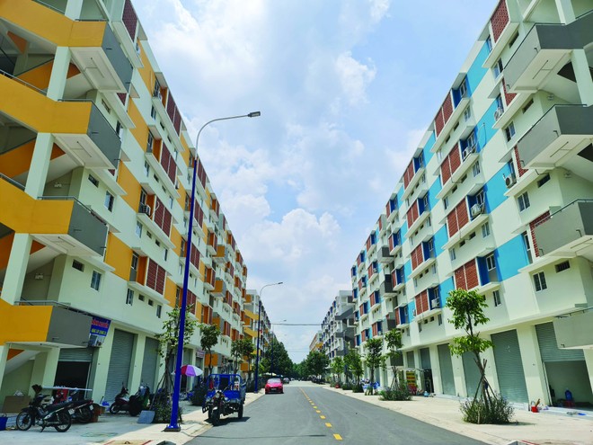 Một dự án nhà ở xã hội cho thuê tại TP.HCM. Ảnh: Lê Toàn.