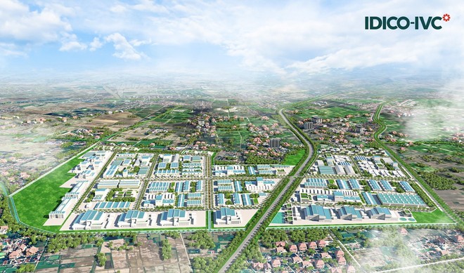 Phối cảnh dự án Khu công nghiệp sinh thái IDICO Vinh Quang