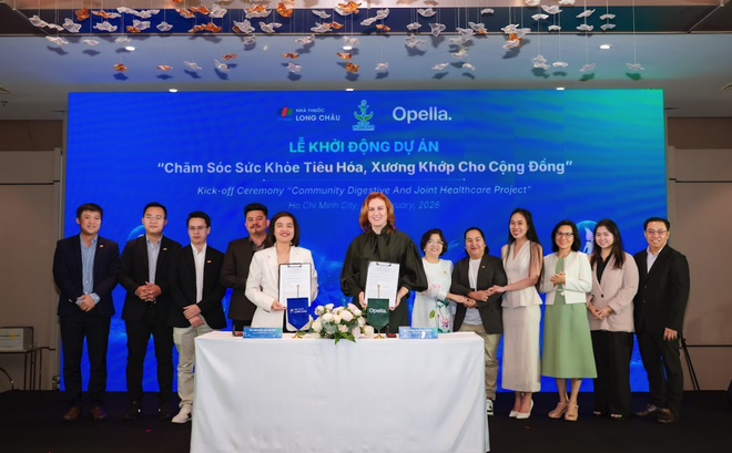 Opella và Long Châu khởi động dự án chăm sóc sức khỏe tiêu hóa và xương khớp cho cộng đồng