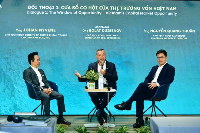 Phiên Đối thoại “Cửa sổ cơ hội của thị trường vốn Việt Nam”