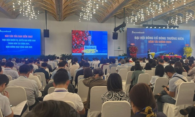 ĐHCĐ Sacombank (STB): Ngân hàng đang trình xử lý 32,5% cổ phiếu ông Trầm Bê, sẽ không mua lại Chứng khoán SBS