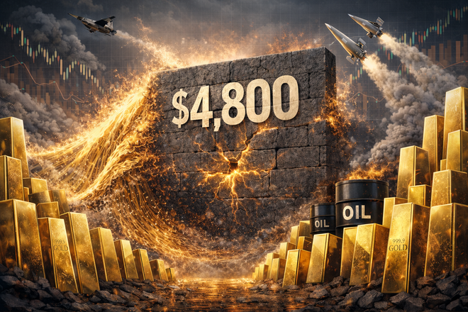 Giá vàng hôm nay ngày 5/4: Thế giới không vượt được mốc 4.800 USD/ounce, vàng trong nước ngược chiều nhau