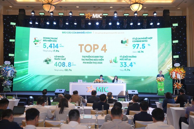 ĐHCĐ Bảo hiểm Quân đội (MIG): Mục tiêu lợi nhuận hơn 550 tỷ đồng, kết quả kinh doanh quý I/2026 tích cực